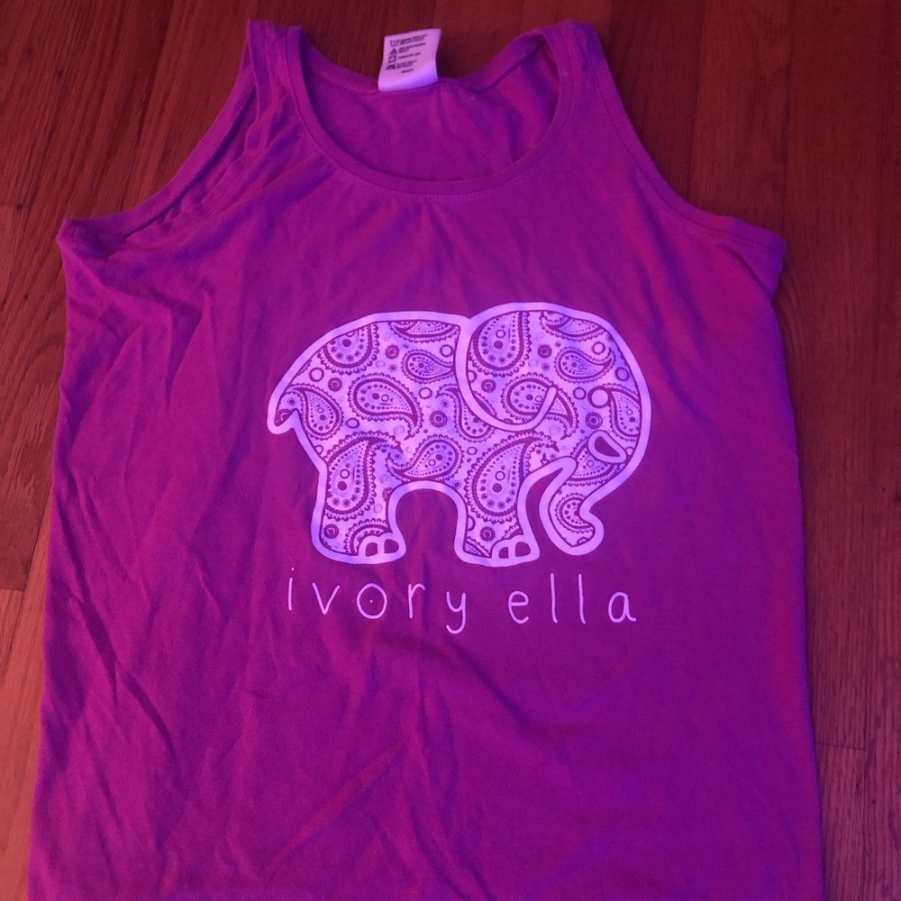 ivory ella tank top